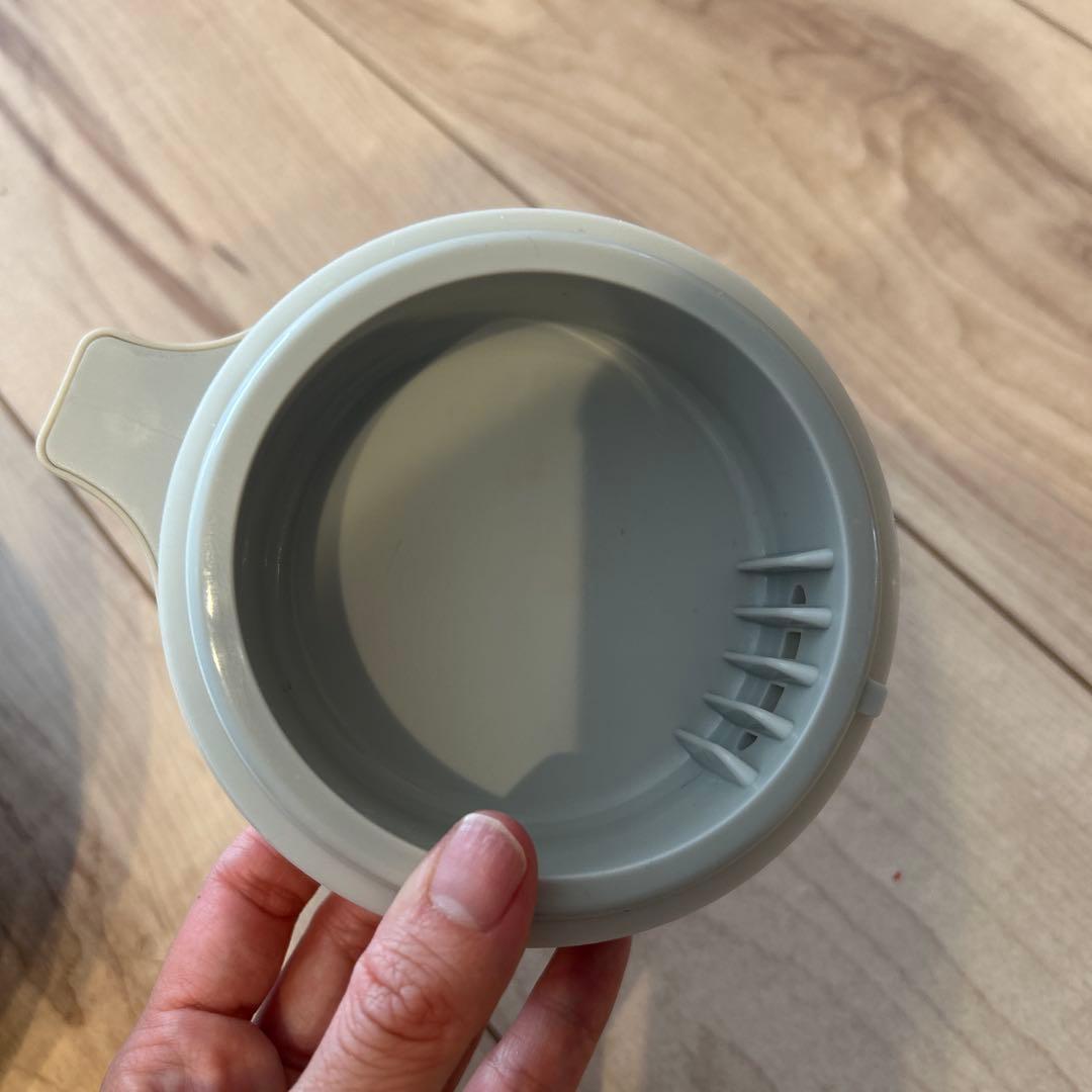 レコルト　自動調理ポット　クリーム色