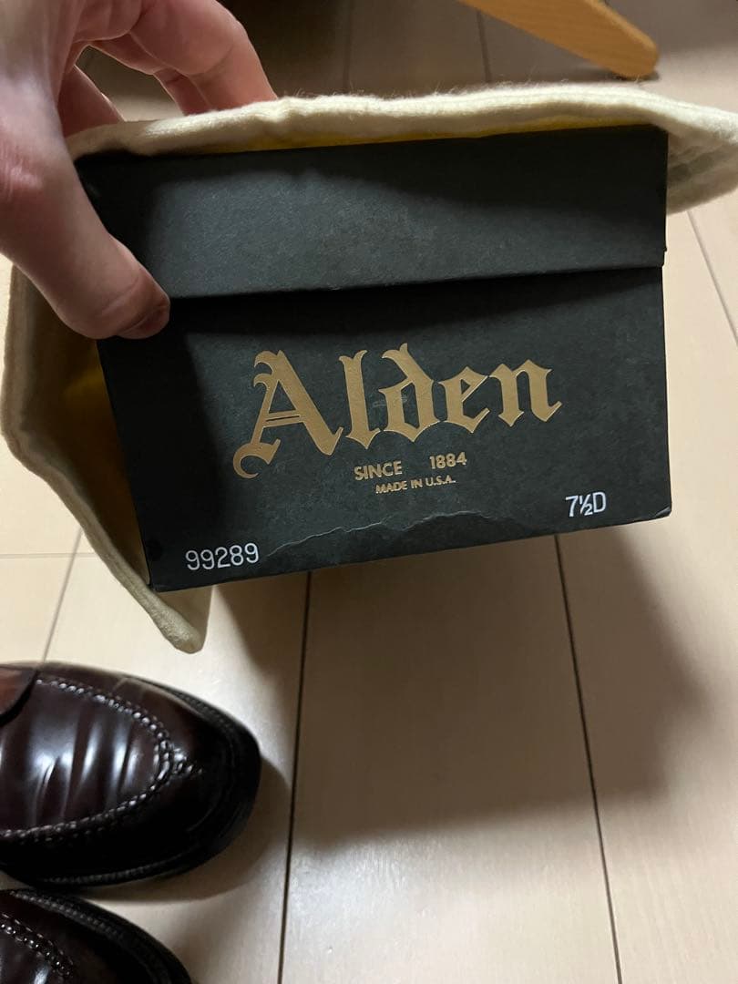 オールデン 99289 NST コードバン US7.5