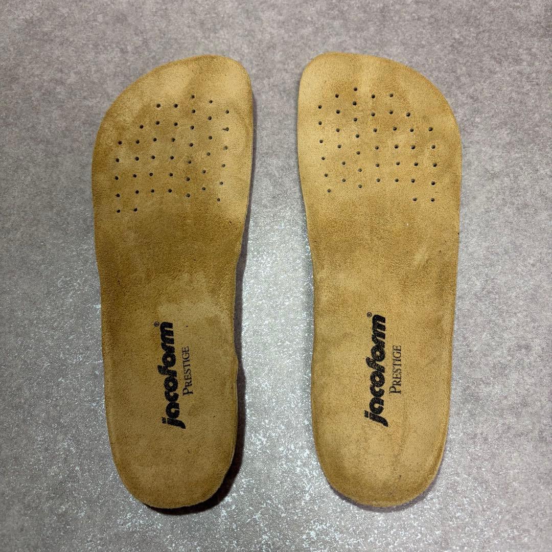 ヤコフォーム コンフォート レザーシューズ ブラック 外反母趾