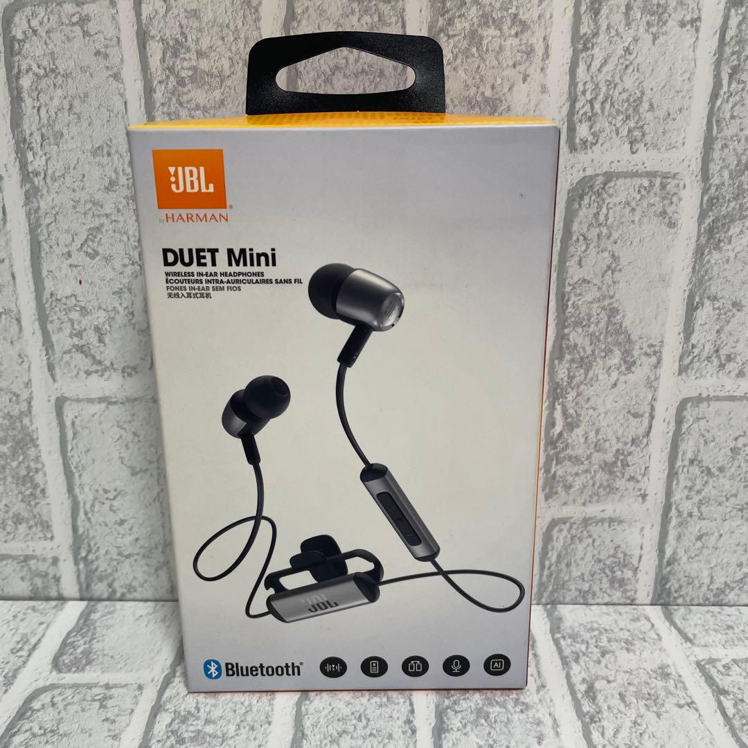 【新品】HARMAN JBL DUET MINI ワイヤレスイヤホン シルバー
