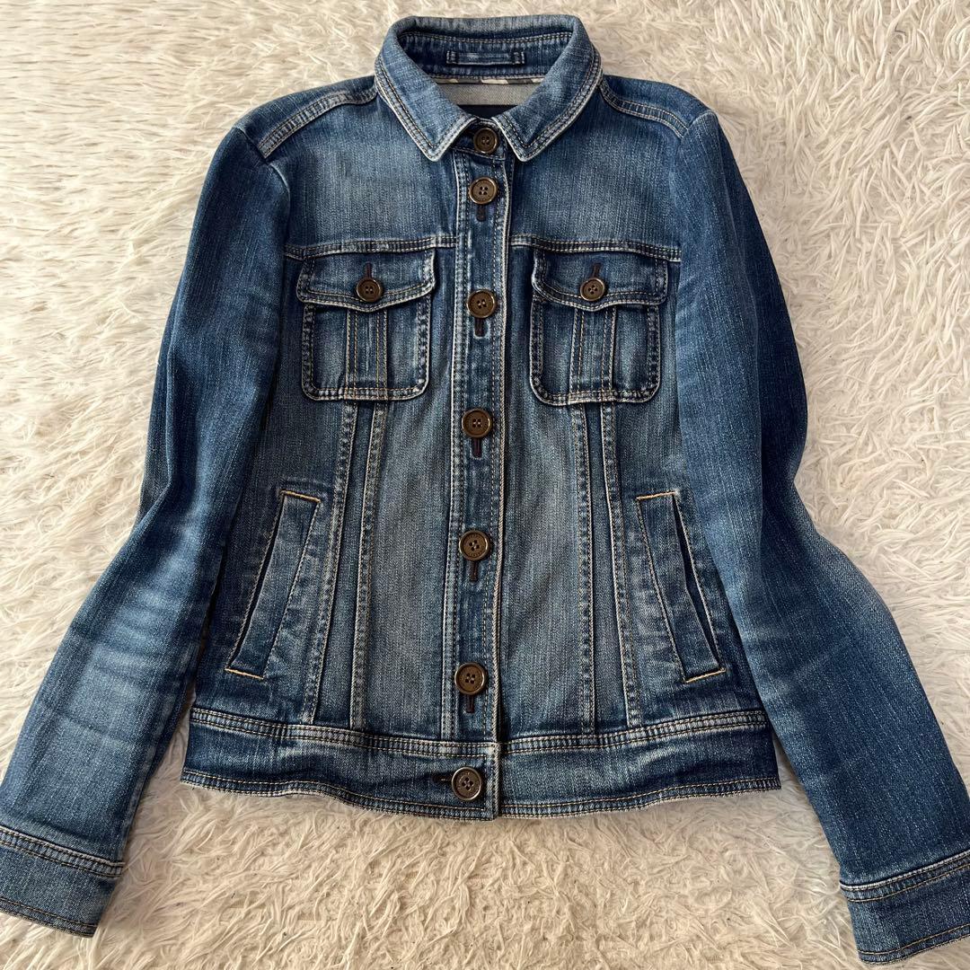 【美品】バーバリーロンドン　デニム　ジャケット　Gジャン