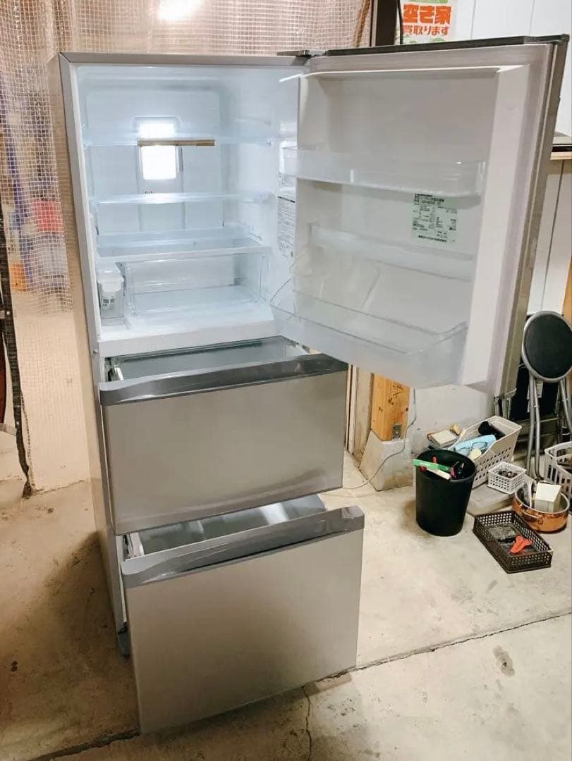 東芝 冷凍冷蔵庫 3ドア冷蔵庫 2018年製 1202さ1 M 家