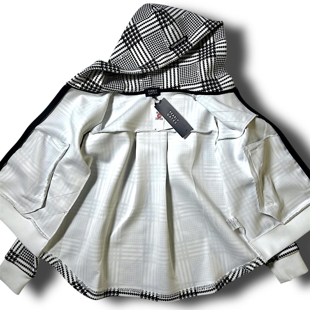 0 パーリーゲイツ 日本製 NO モノフィラエアクッション フルジップパーカー