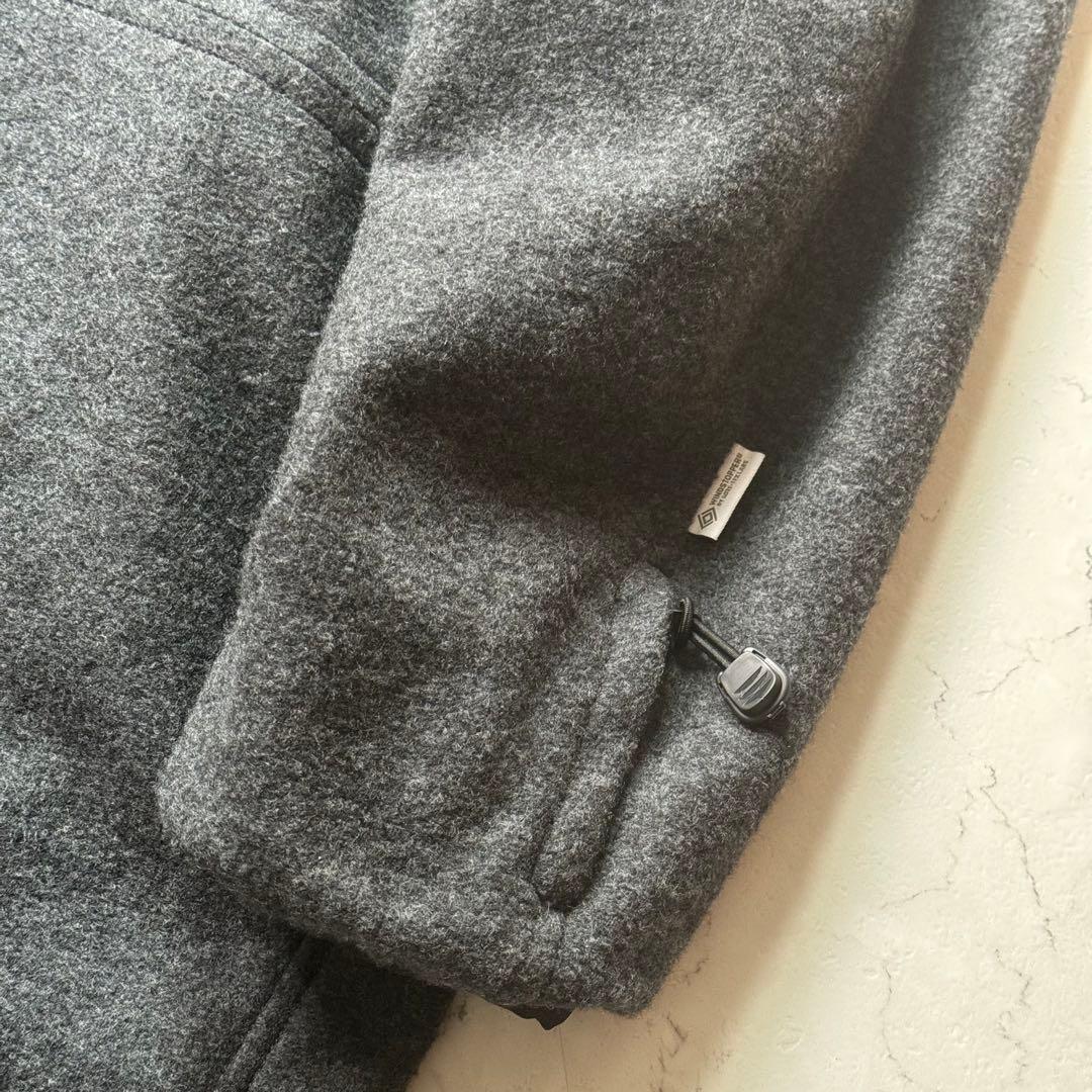 【新品】ノースフェイスパープルレーベル 23aw ウールウインドストッパーコート