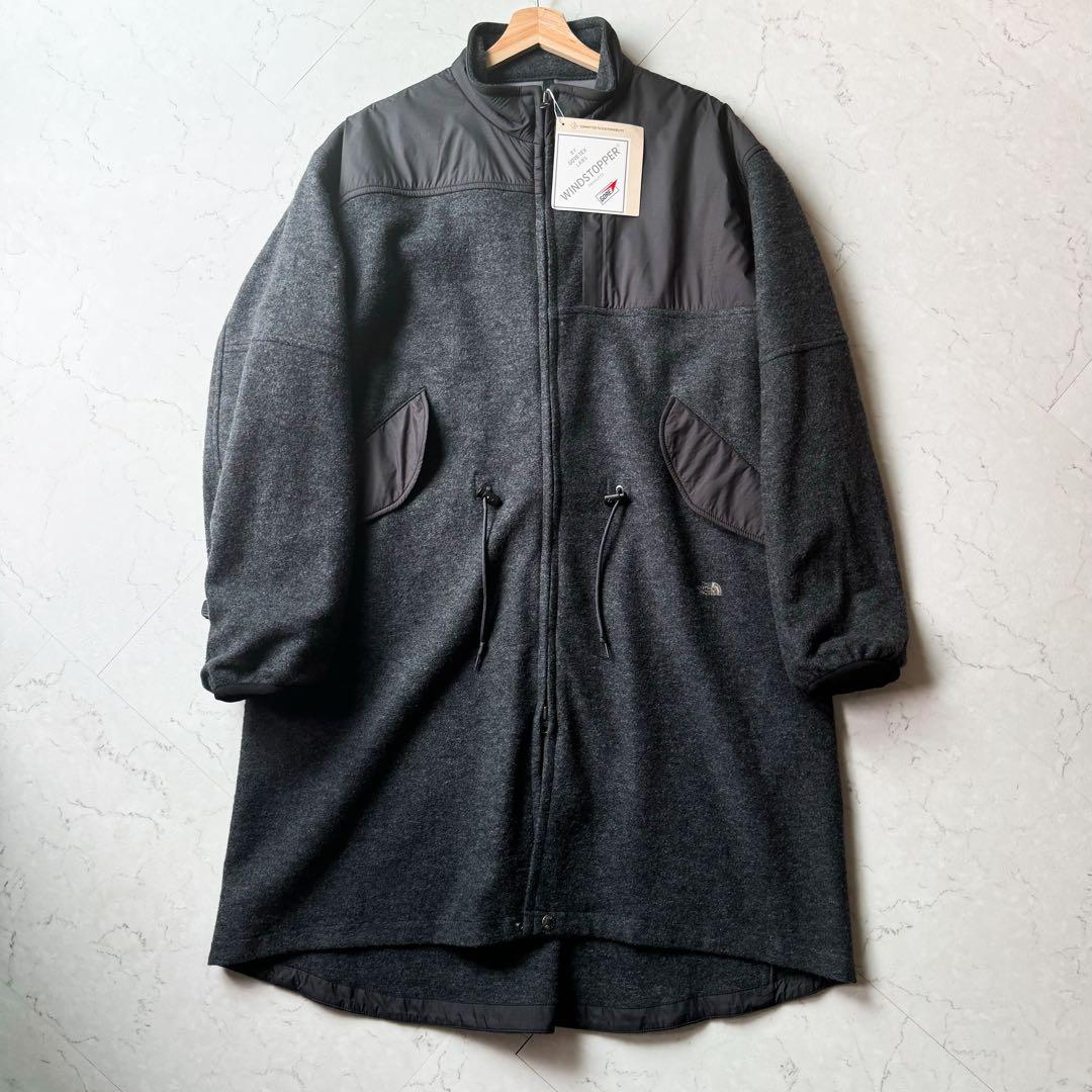 【新品】ノースフェイスパープルレーベル 23aw ウールウインドストッパーコート