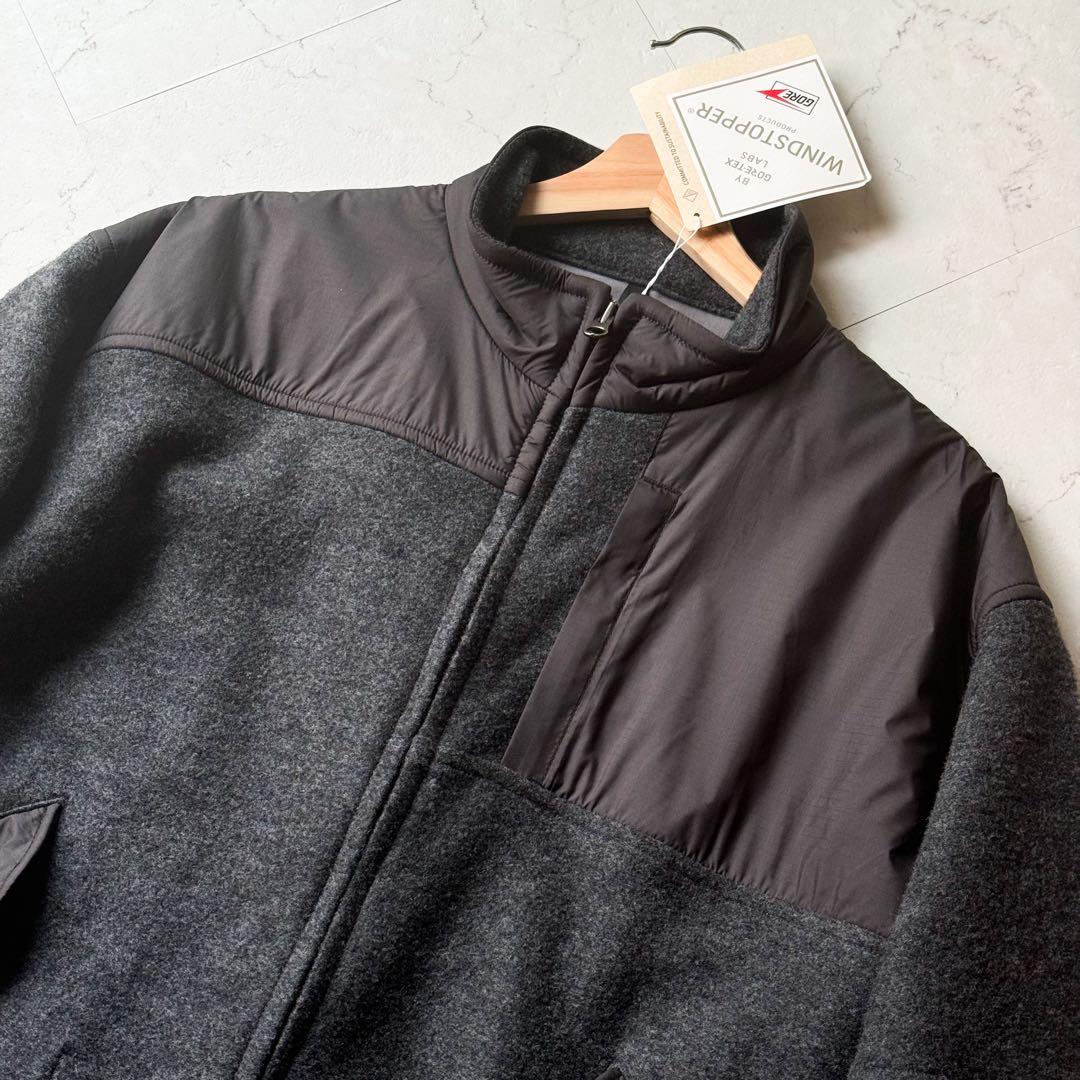 【新品】ノースフェイスパープルレーベル 23aw ウールウインドストッパーコート