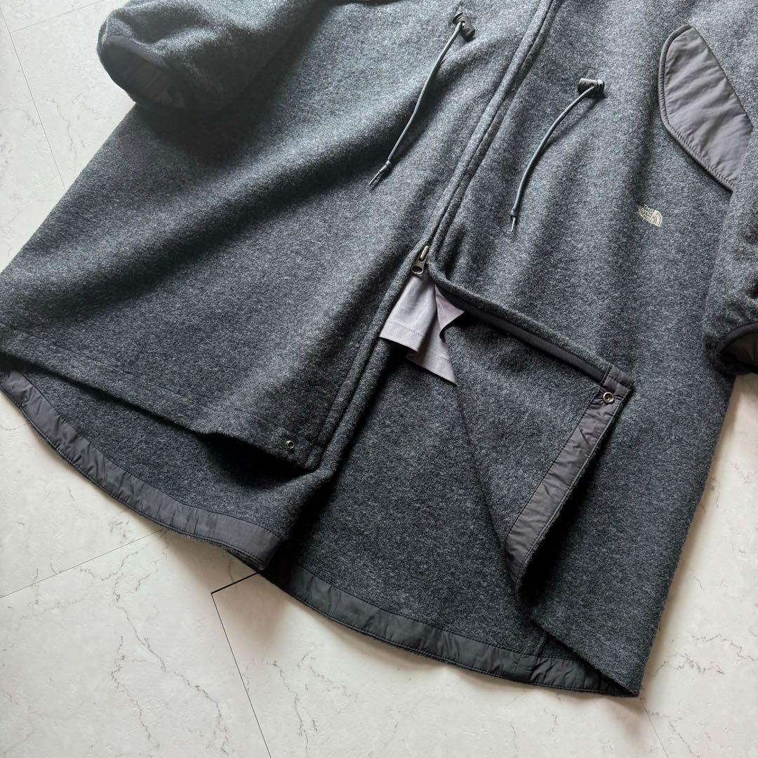 【新品】ノースフェイスパープルレーベル 23aw ウールウインドストッパーコート