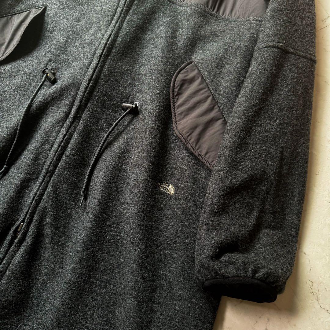 【新品】ノースフェイスパープルレーベル 23aw ウールウインドストッパーコート