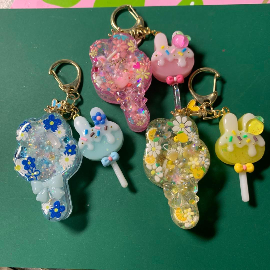 ゆゆ　シャカシャカキーホルダー