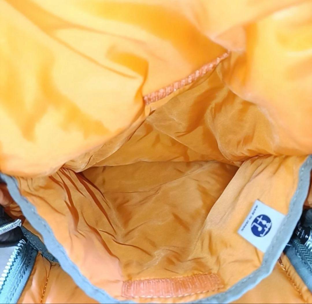 美品　シルバーporterタンカーリュック