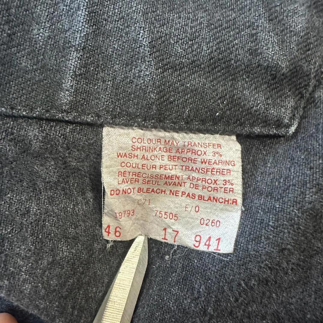 サイズ46 リーバイス 75505 0260 ブラック Levi's カナダ製