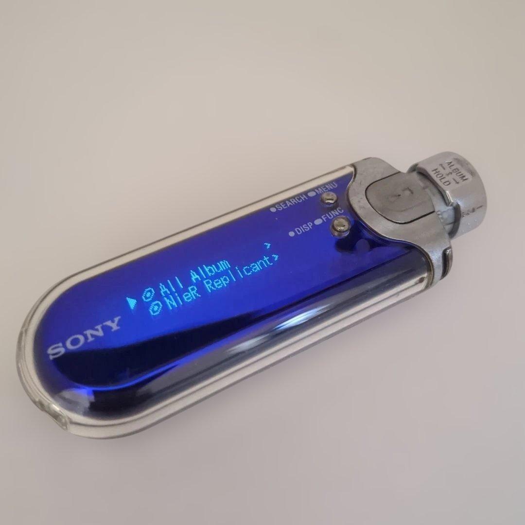 SONY NW-A605 デジタルオーディオプレーヤー 青 ブルー ウォークマン