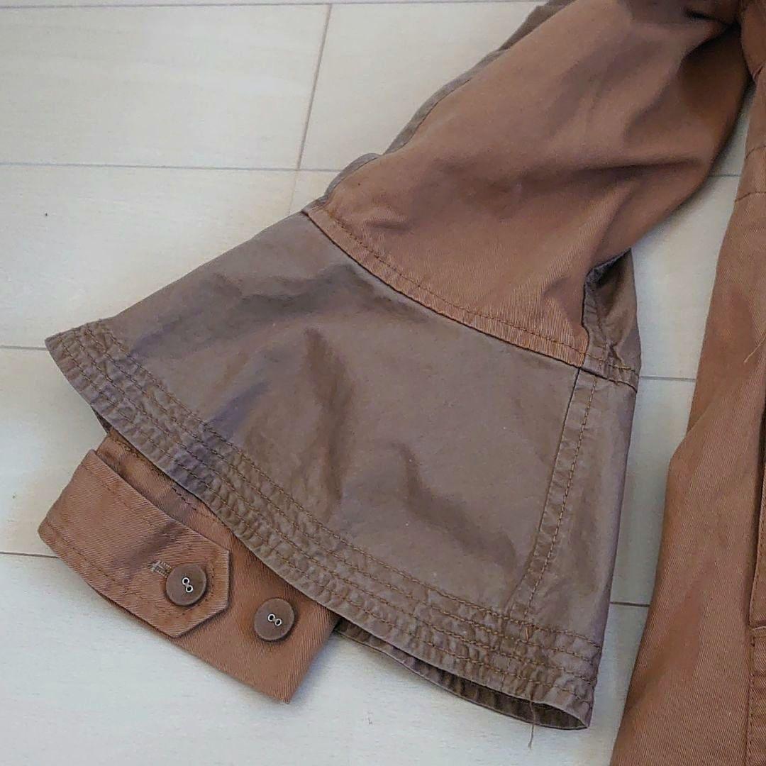 試着のみ futfur モッズコート　ブラウン