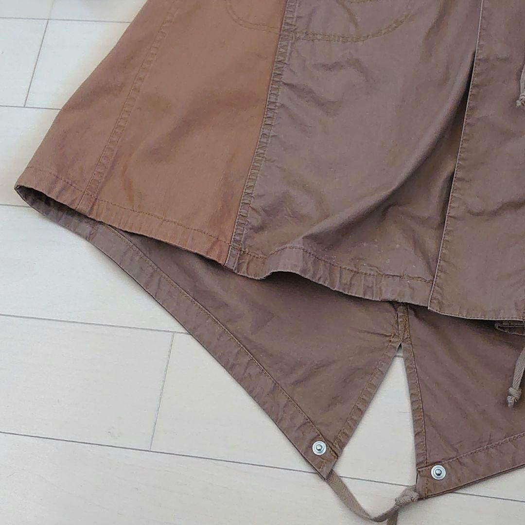 試着のみ futfur モッズコート　ブラウン