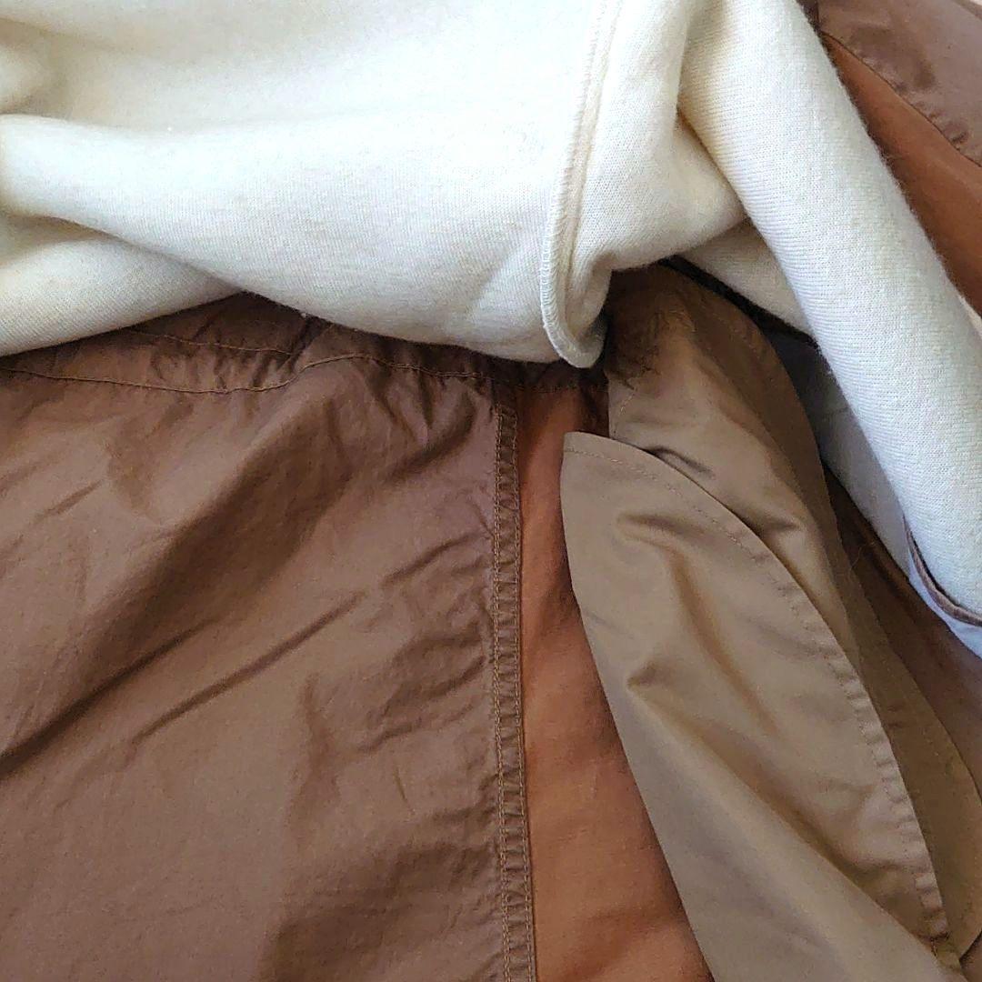 試着のみ futfur モッズコート　ブラウン