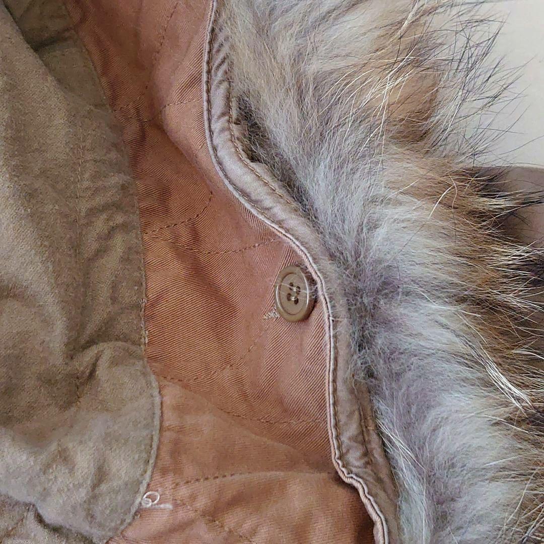 試着のみ futfur モッズコート　ブラウン