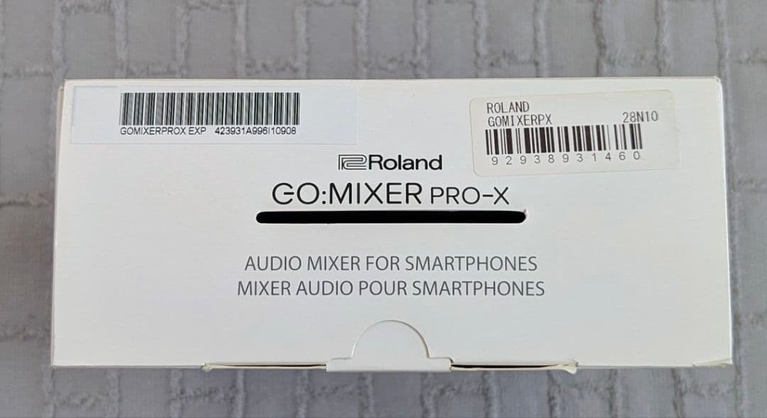 【新品未使用】Roland GO:MIXER PRO-X