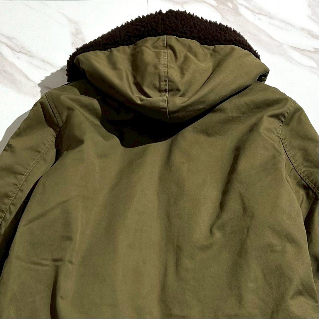 極美品✨ワコマリア 名作 モッズコート 希少S ボア 刺繍 メンズ ミリタリー