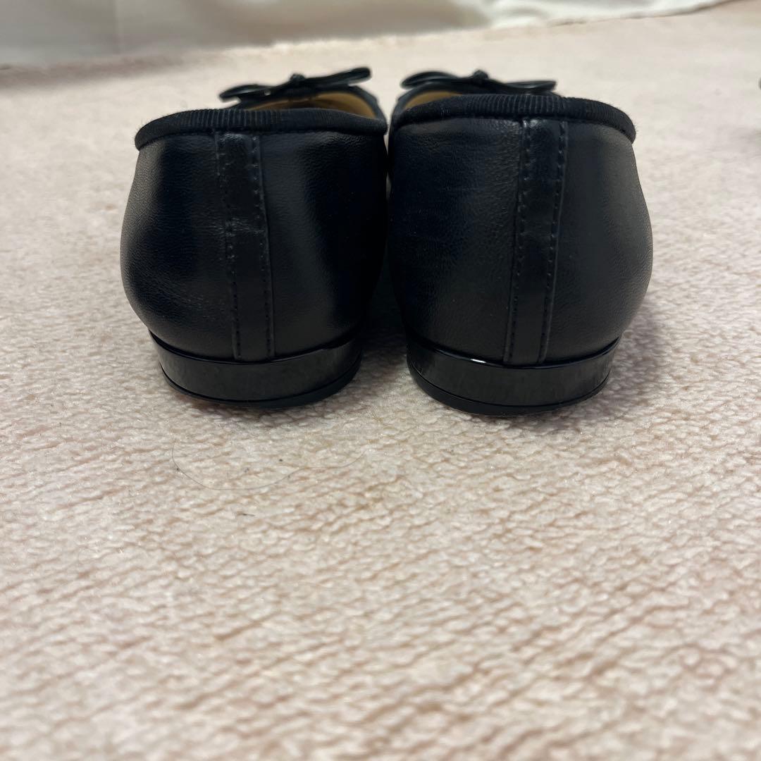 【coco】PRADA ブラック フラットシューズ　36.5
