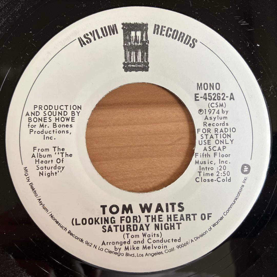洋楽 Tom Waits The Heart Of Saturday Night