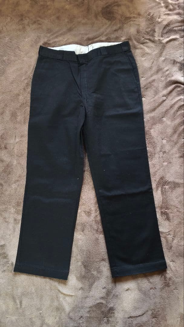 Dickies 874 ブラック USA製 チビタグ 80s ビンテージ 30