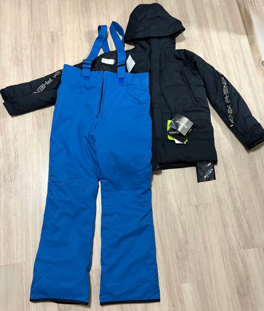 フェニックスジュニア スキーウェア 上下セット 160cm 新品 タグ付き