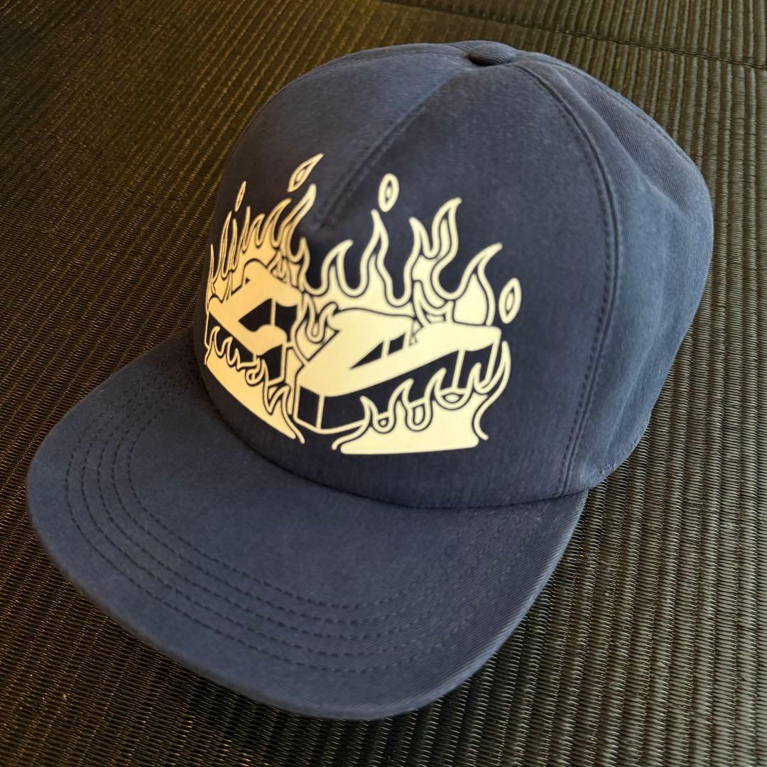 ルイヴィトン 帽子 ロゴ LVファイヤー フレイム　キャップ MP2972