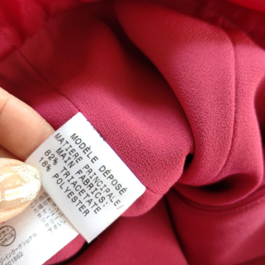 PAULE KA ノースリーブワンピース 38 ピンク