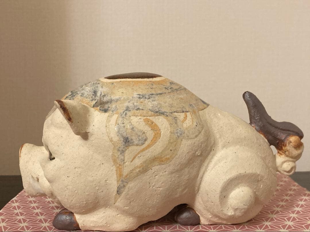 陶都窯　吉田一也さんの干支シリーズ　亥