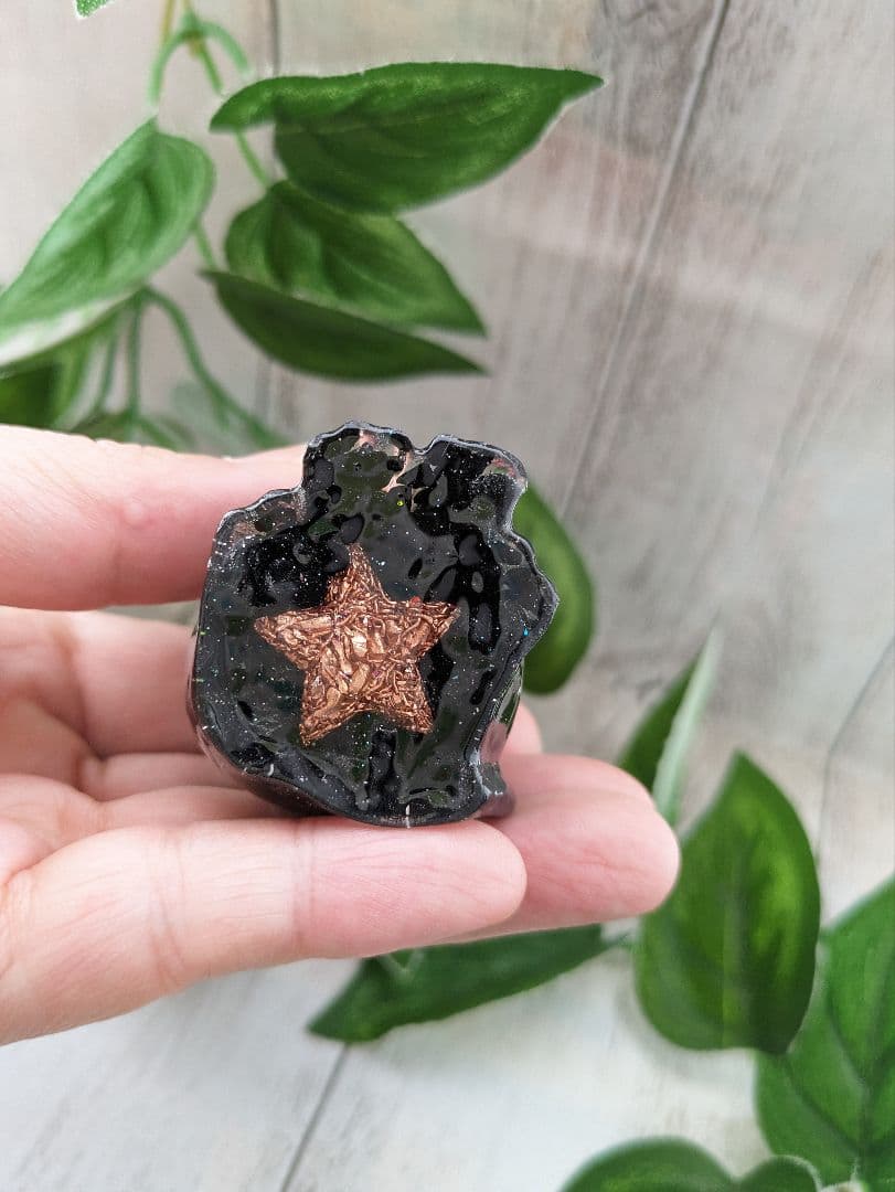 【Lemon☆】➀まっくろくろの蝶ネクタイねこちゃん形オルゴナイト☆他２点