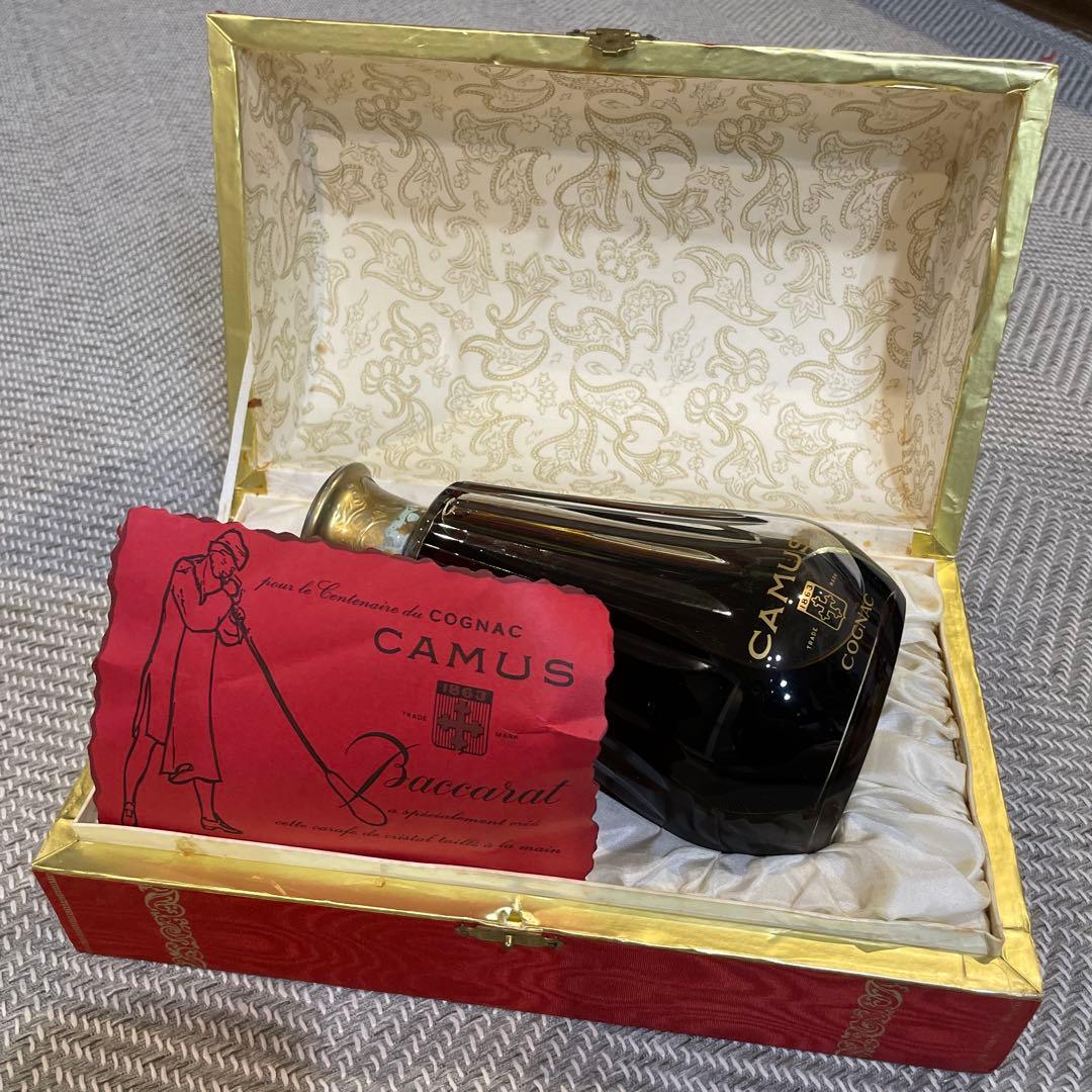 【未開栓】 CAMUS カミュ コニャック BACCARAT バカラボトル