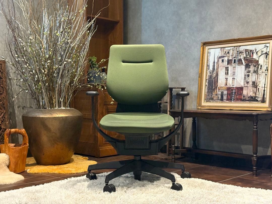 ⑦KOKUYO コクヨ　デスクチェア　オフィスチェア　イングチェア　H