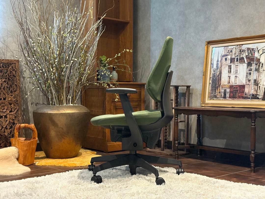 ⑦KOKUYO コクヨ　デスクチェア　オフィスチェア　イングチェア　H