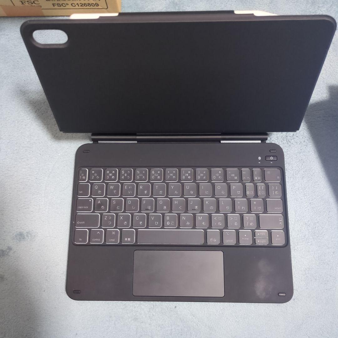 Apple iPad 第10世代 本体 ブルー キーボードケース付き