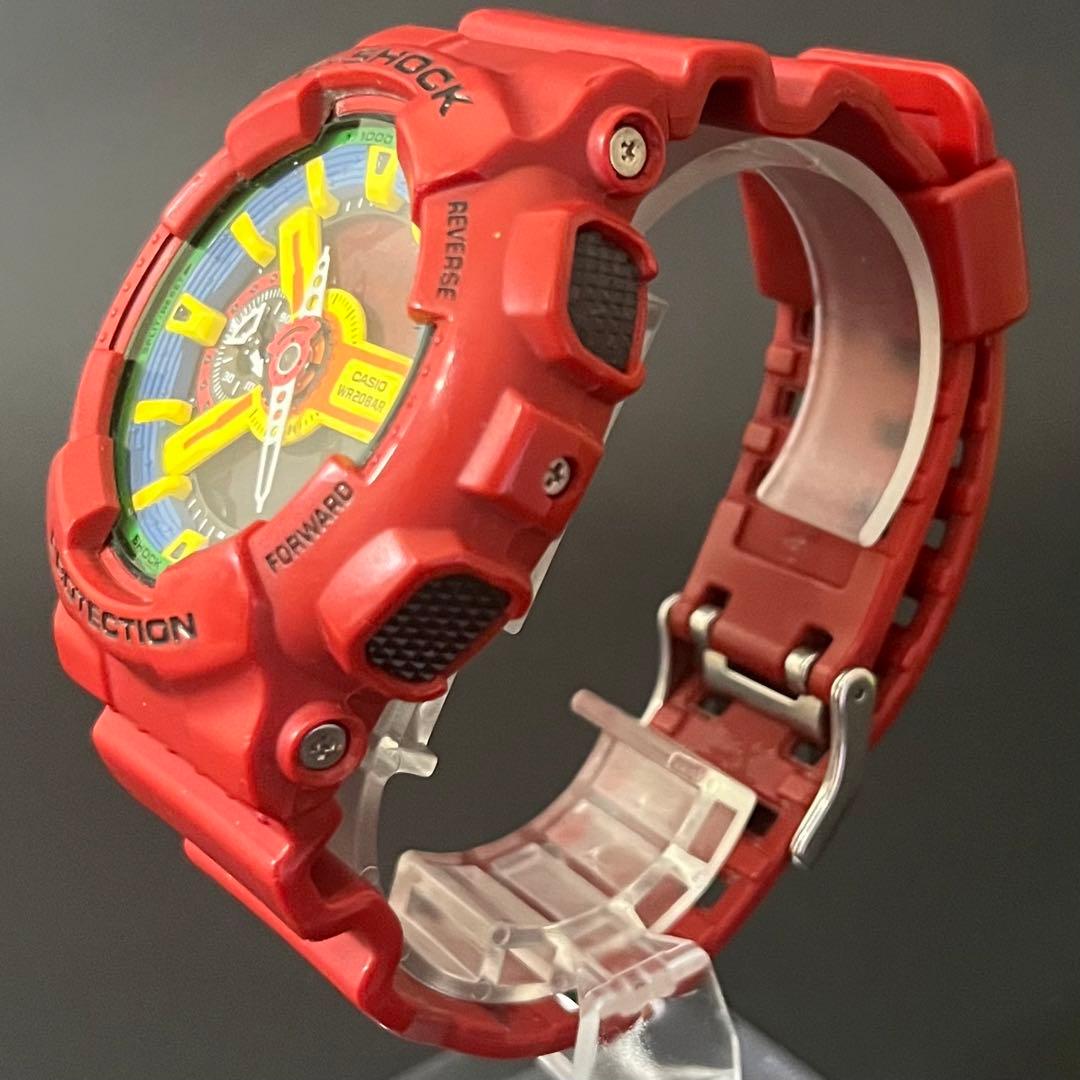 【美品/激レア】CASIO G-SHOCK GA-110FC-1AJF レッド