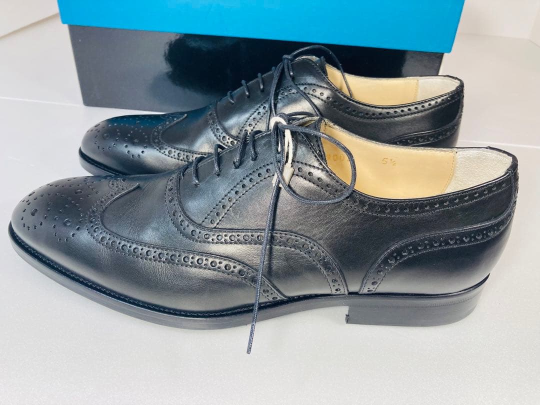 【新品 未使用】ストールマンテラッシ　 黒 5 1/2 24.5cm