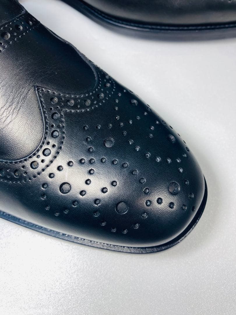 【新品 未使用】ストールマンテラッシ　 黒 5 1/2 24.5cm