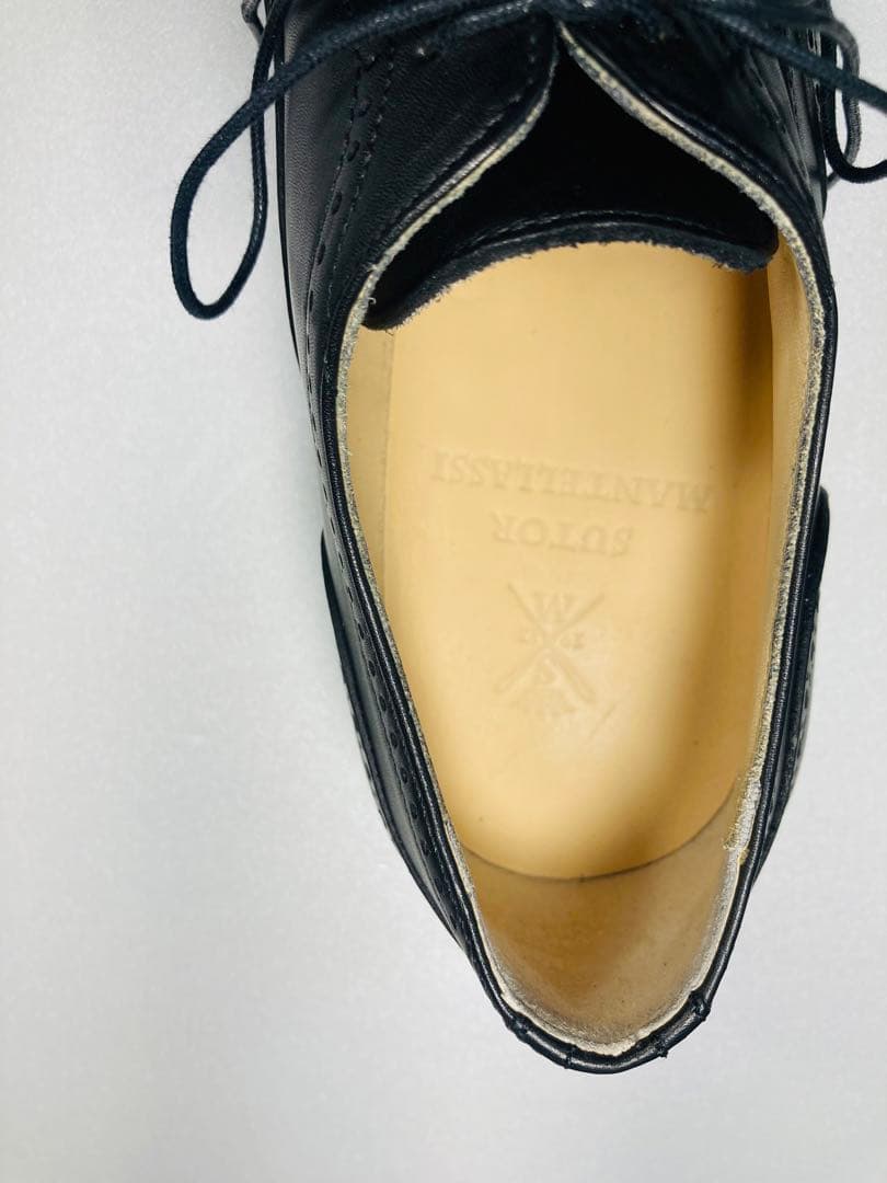 【新品 未使用】ストールマンテラッシ　 黒 5 1/2 24.5cm