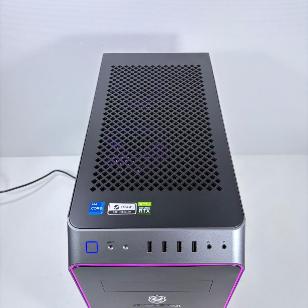 2023年製 ゲーミングPC i7 13700F RTX4070 高性能ガレリア