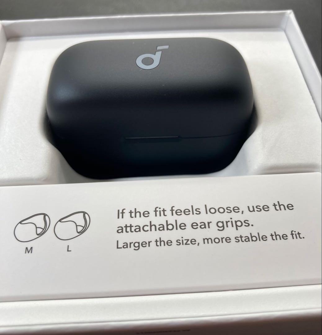 【新品】Soundcore AeroClip【充電ケース•ブラック】