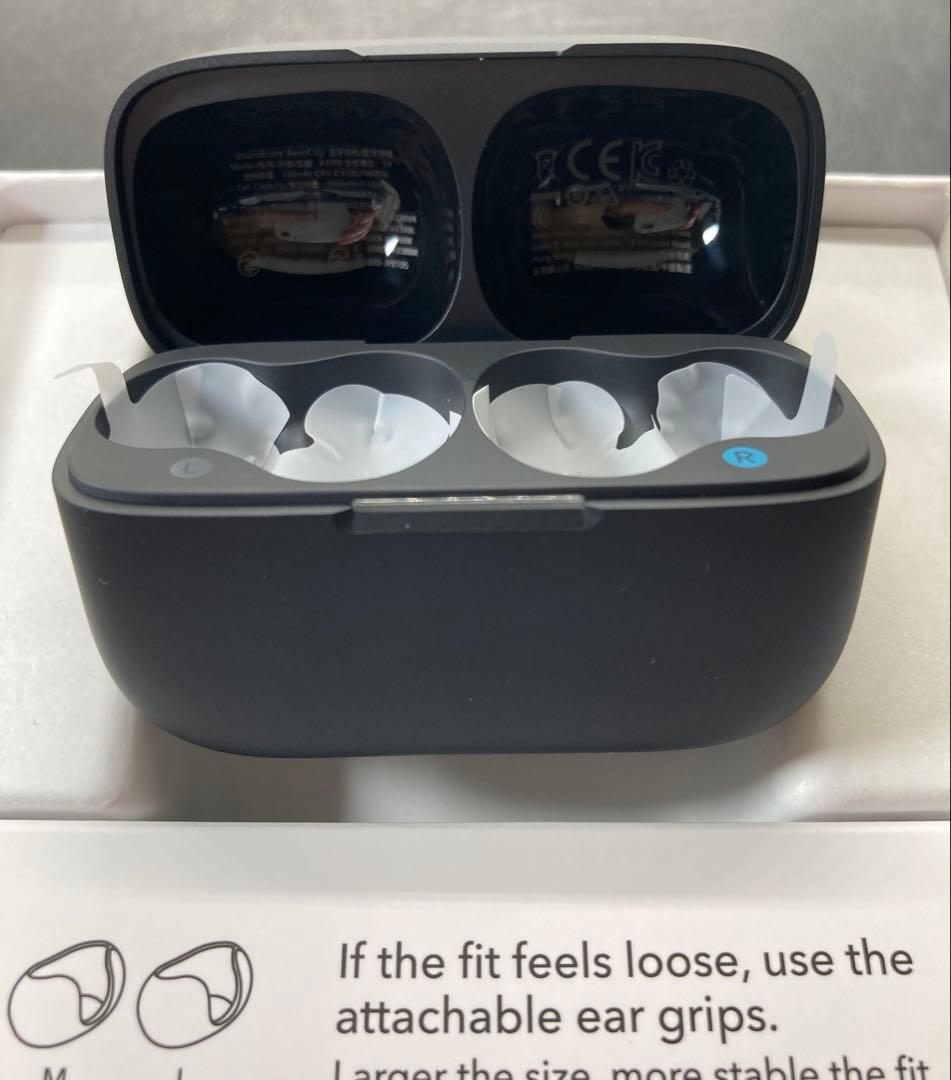 【新品】Soundcore AeroClip【充電ケース•ブラック】