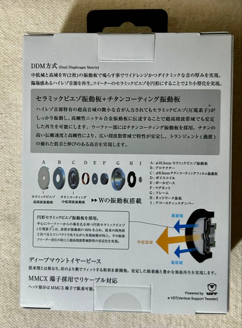 radius HP-TWF00 有線イヤホン ハイレゾ