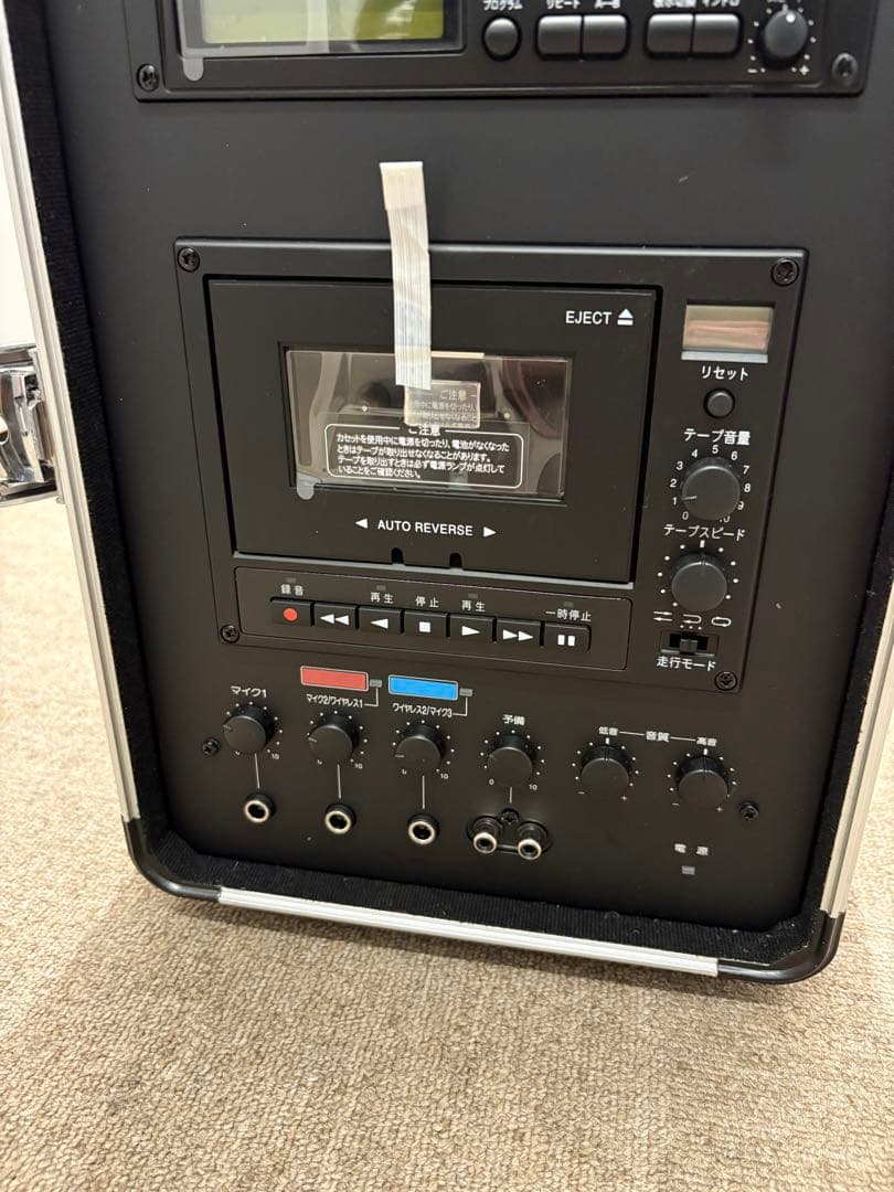 【極美品】TOA KZ-25 PAアンプ ポータブルアンプ　カラオケ 廃盤品希少