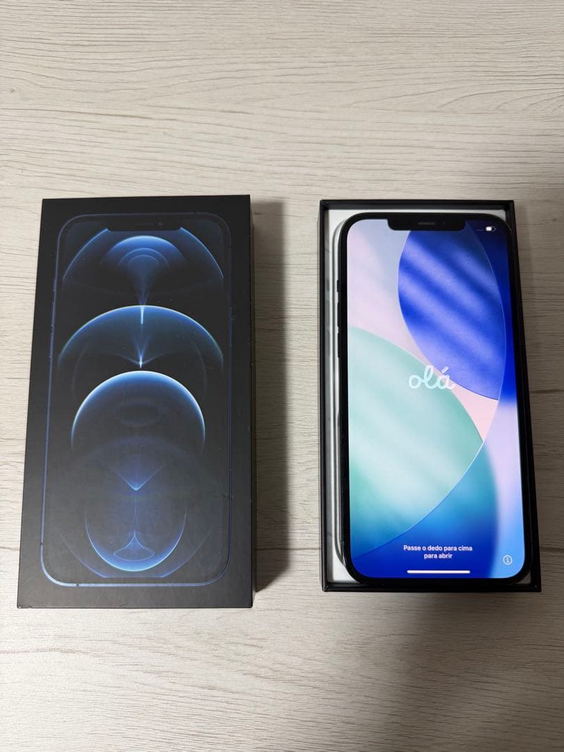 Apple iPhone 12pro max 本体 充電ケーブル付きSIMフリー