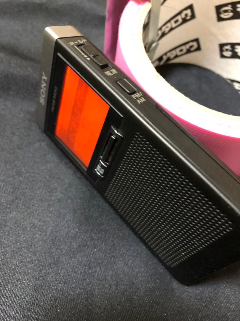 E11美品‼️ SONY SRF-T355 AM/FMラジオ（美品）