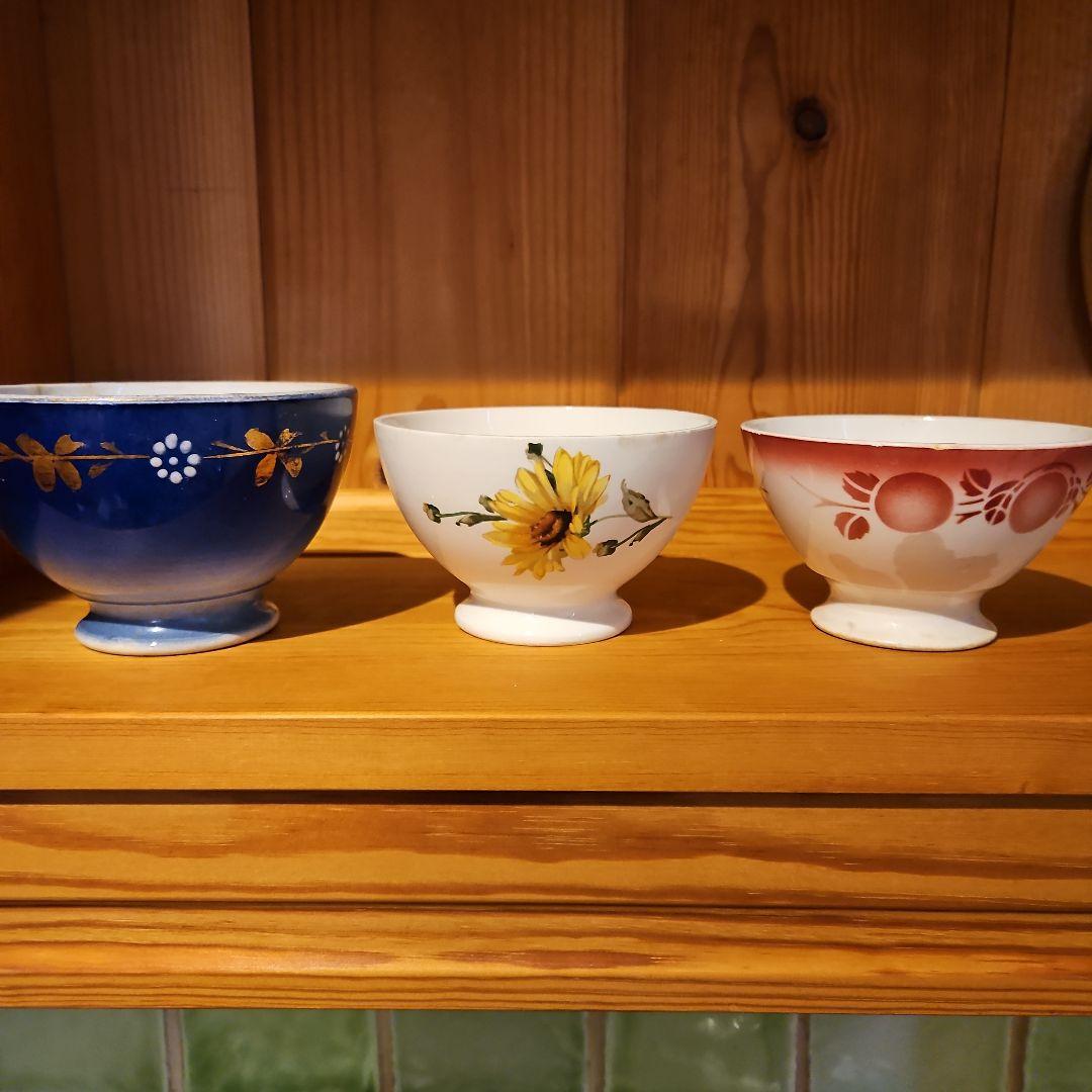 カフェオレボウル10点セット フランス蚤の市