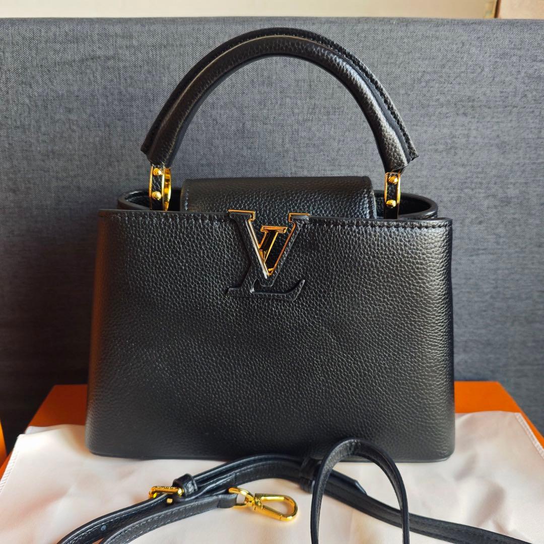 【実写画像】BB トリヨンカーフレザー 2way 黒 M94755