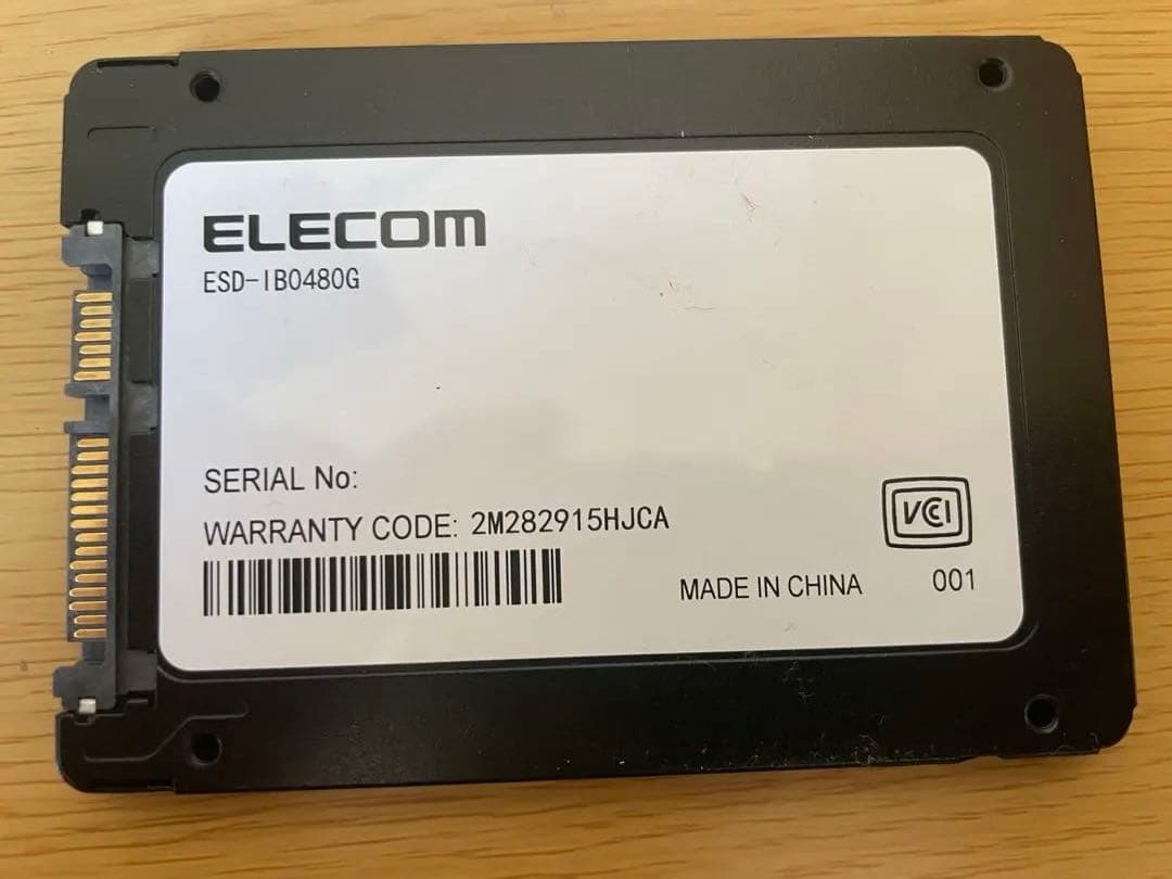 内蔵型SSD ELECOM ESD-IB480G 480.1GB SSD