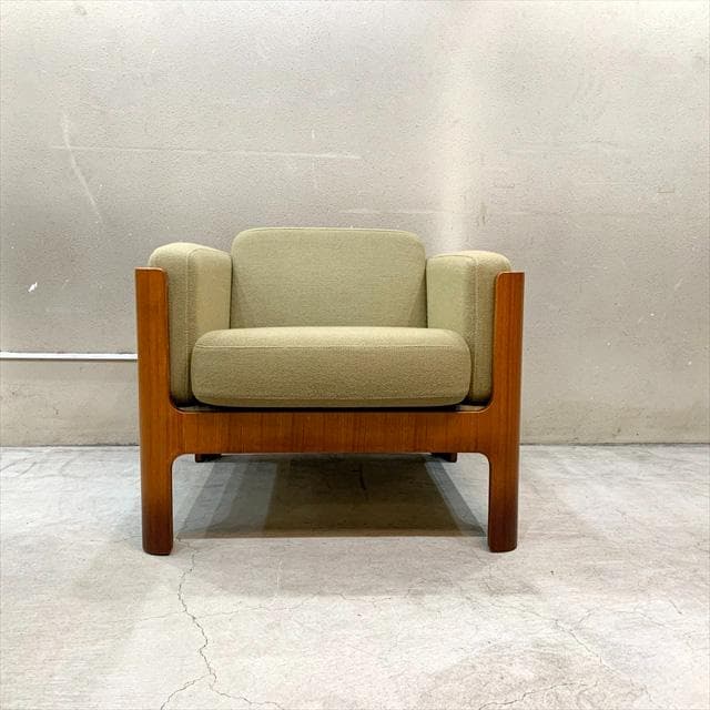 天童木工のHacoヴィンテージチークイージーチェア②