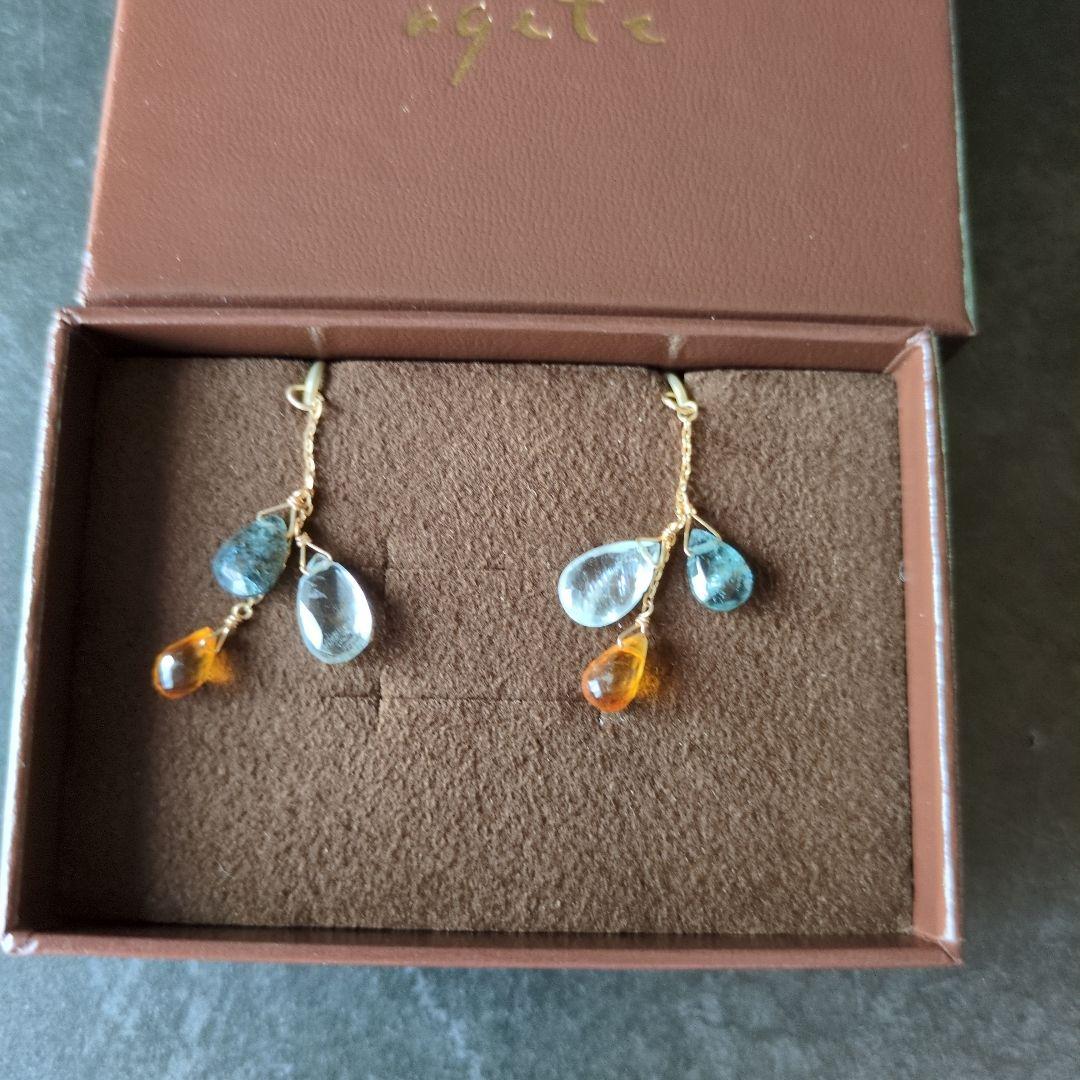 アガット　agete K10 ピアスチャーム